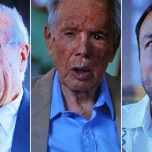 Testigos y periodistas en El Lobo de Dios de HBO Max