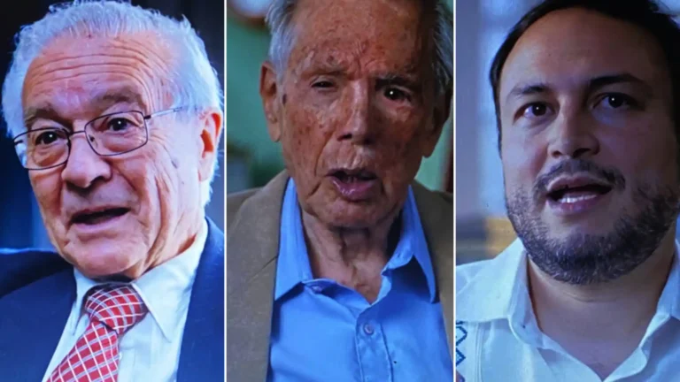 Testigos y periodistas en El Lobo de Dios de HBO Max