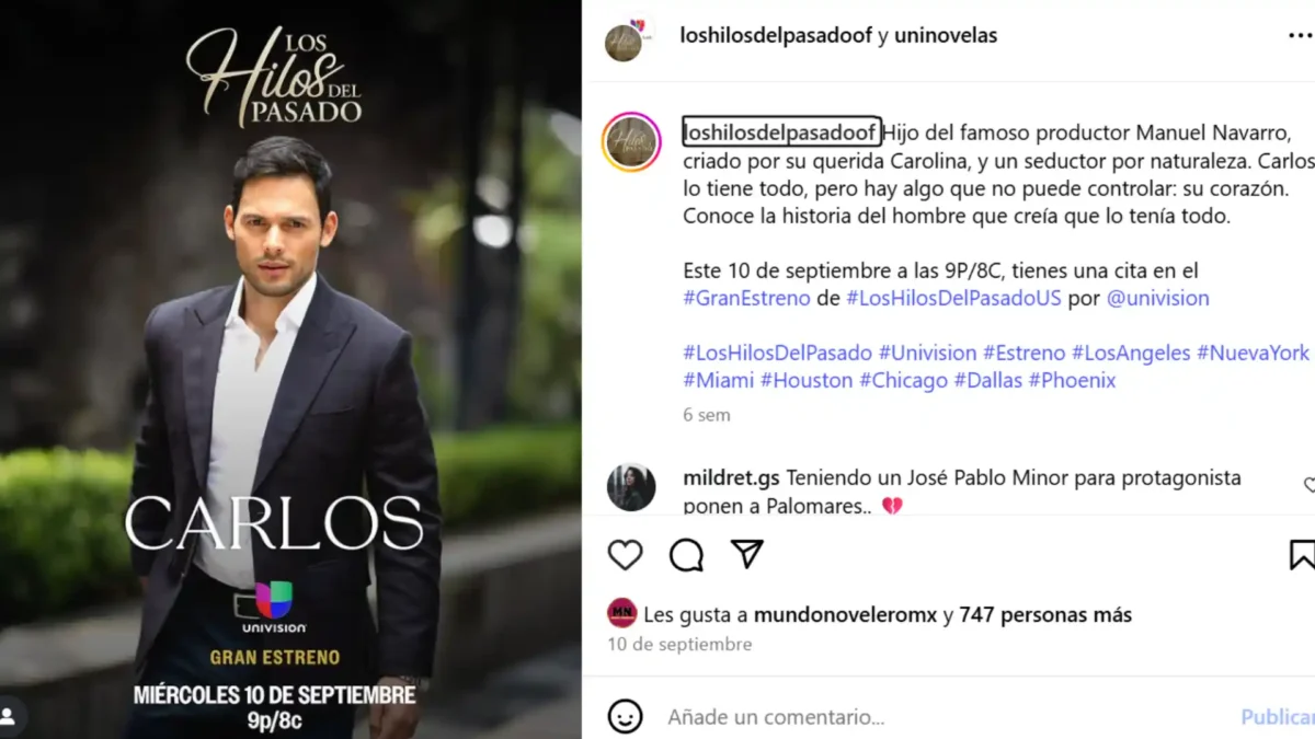 ¿Quién es quién en el reparto juvenil de Los hilos del pasado? Los Hilos del pasado Reparto juvenil: ¿Quién es quién en el remake de El Privilegio de Amar?