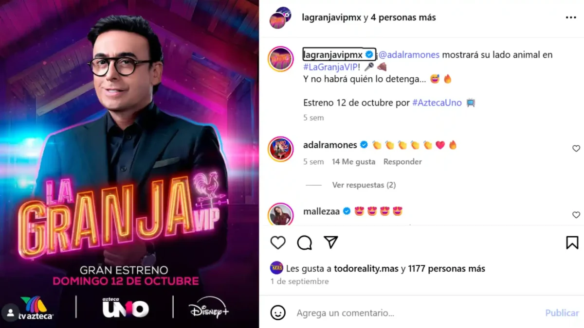 Dónde ver La Granja VIP: Horarios, 24/7 en Disney+ y TV Azteca