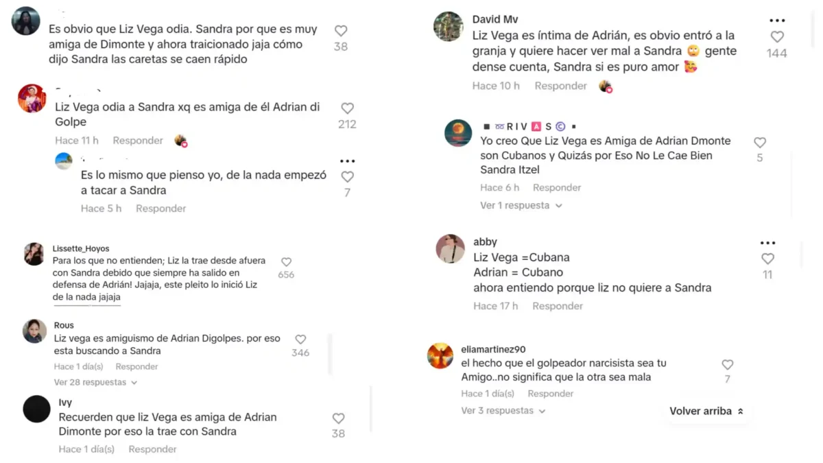 ¿Adrián Di Monte y Lis Vega son amigos? La supuesta razón por la que no tolera a Sandra Itzel según TikTok ¿Por qué Lis Vega no tolera a Sandra Itzel? Adrián Di Monte sería la razón según las redes