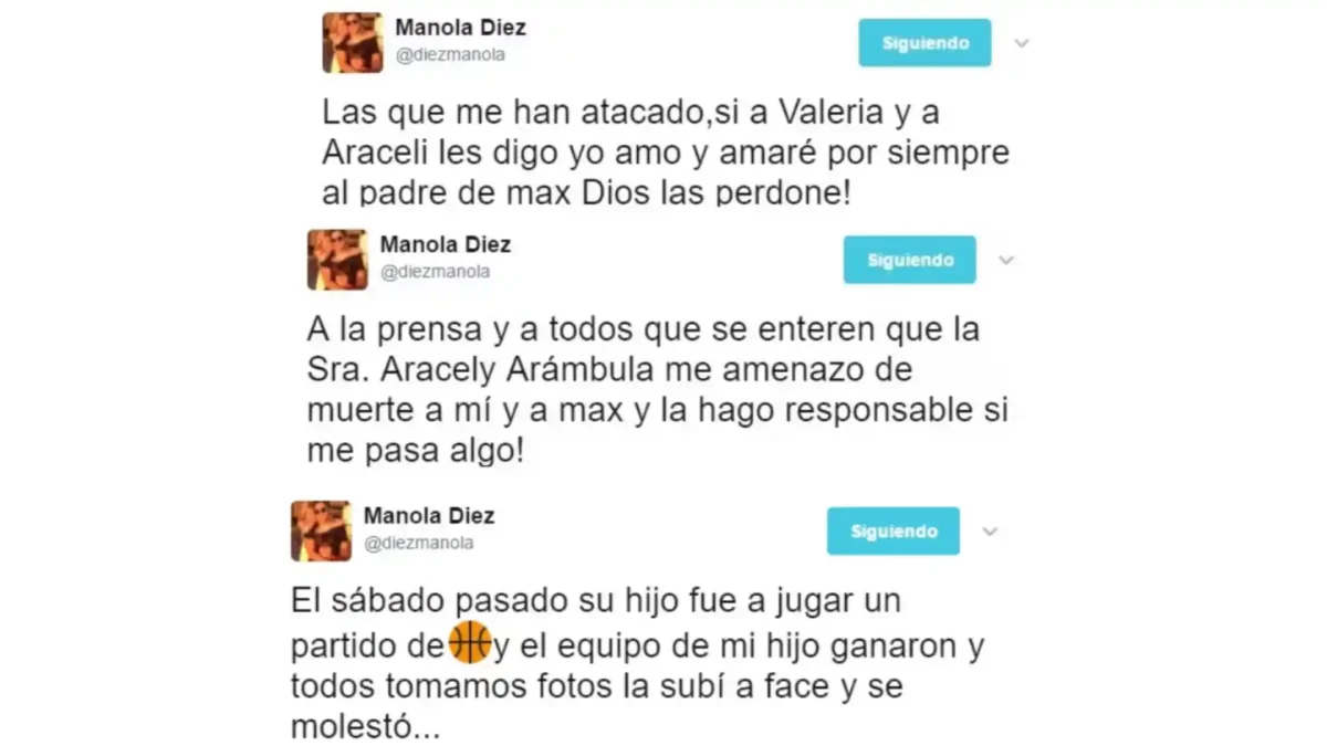 Manola Diez y Aracely Arámbula: Por esta razón pasaron de amigas a rivales