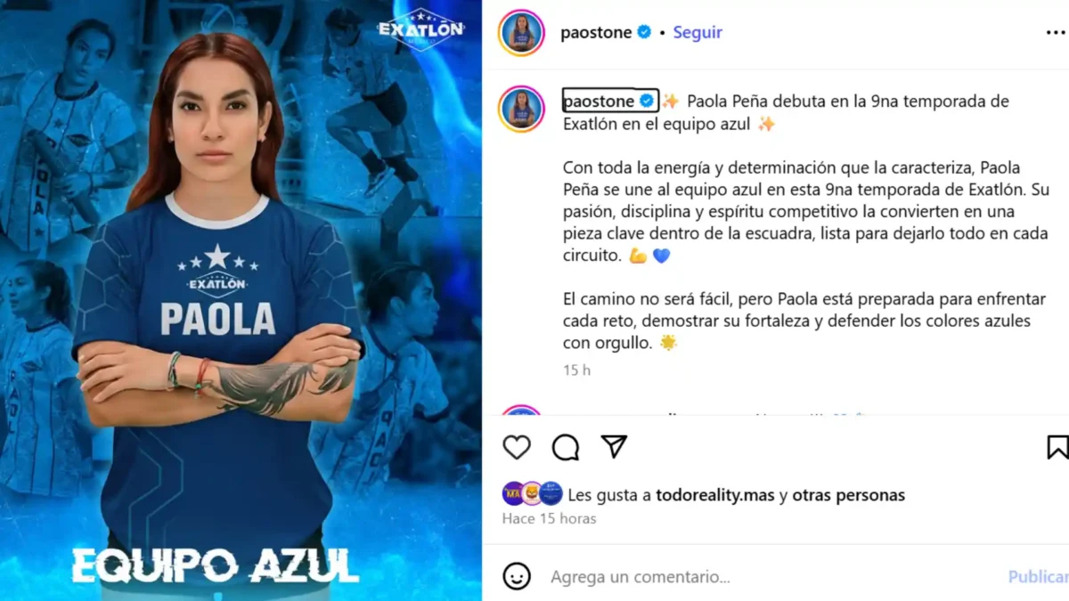 Paola Peña Exatlón México 2025: ¿Quién es y a qué se dedica?