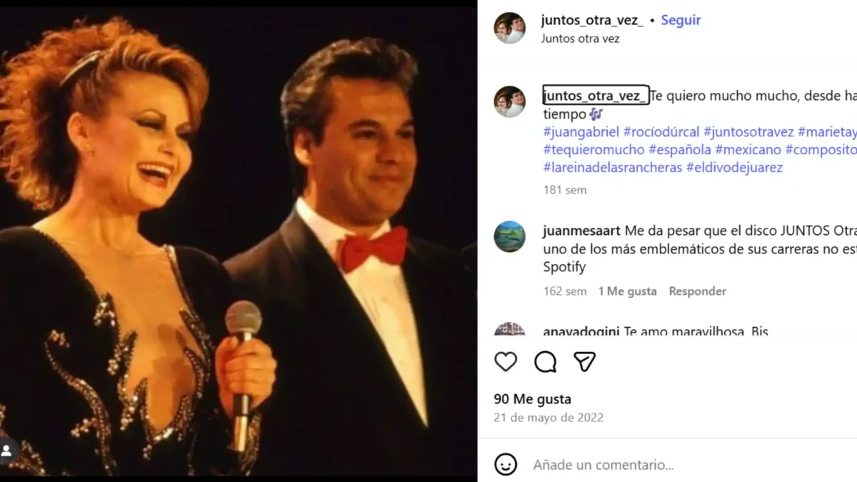Juan Gabriel y Rocío Dúrcal: ¿Por qué se distanciaron?