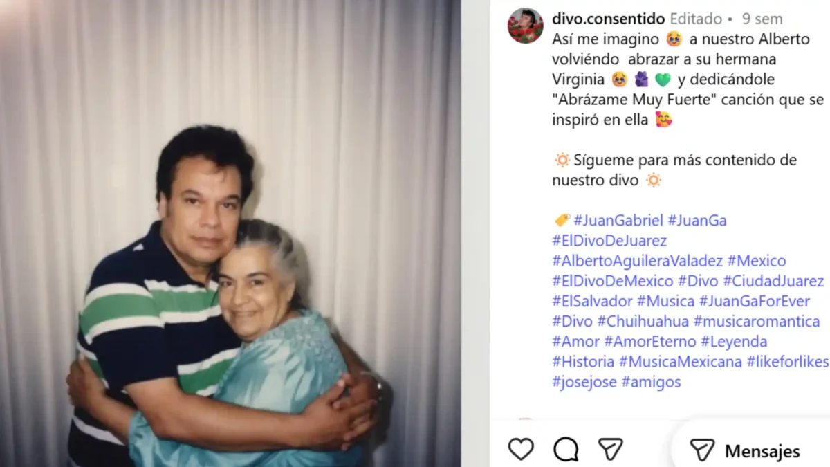 Virginia hermana de Juan Gabriel: ¿quién fue y por qué era su favorita? 2 Virginia hermana de Juan Gabriel: ¿quién fue y por qué razón era su favorita?Virginia hermana de Juan Gabriel: ¿quién fue y por qué razón era su favorita?