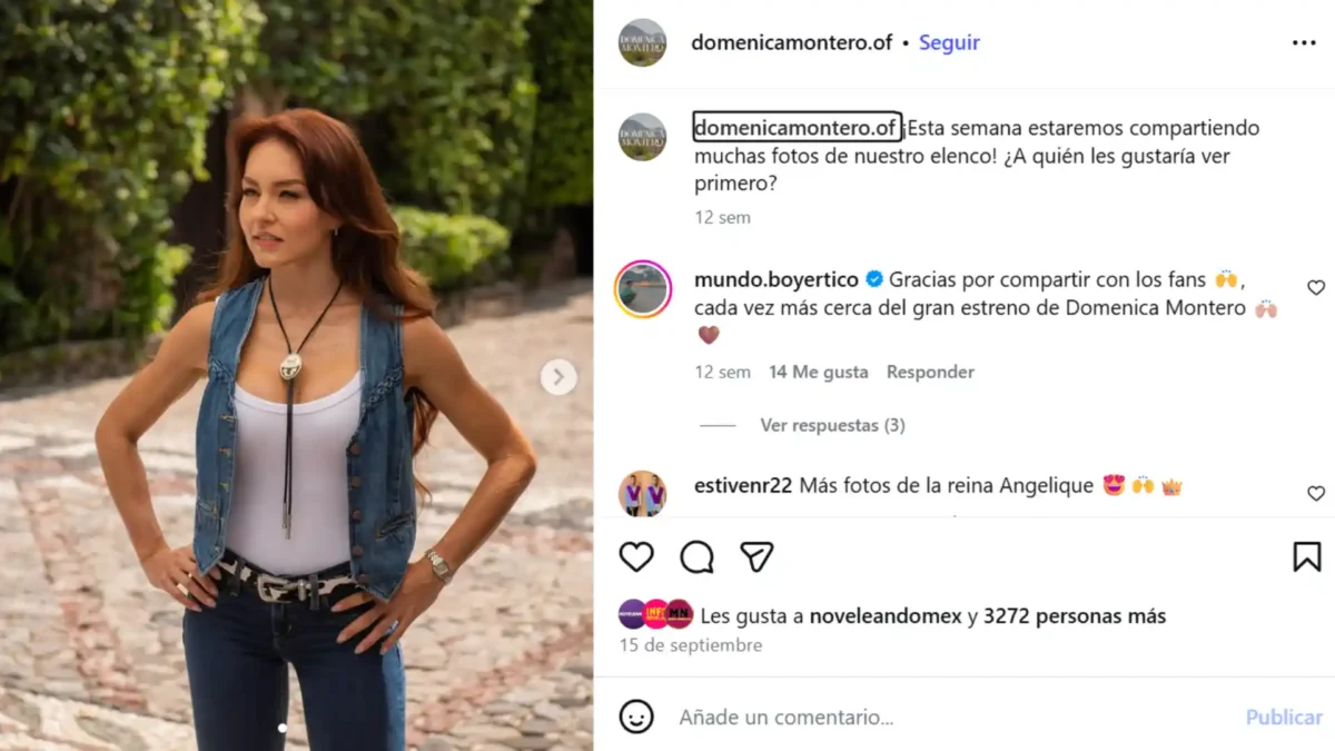 Domenica Montero actores y personajes