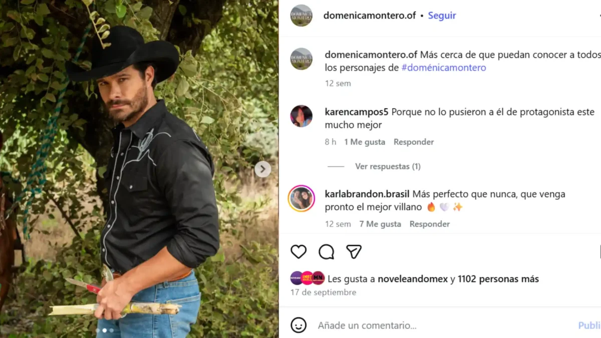 Domenica Montero actores y personajes