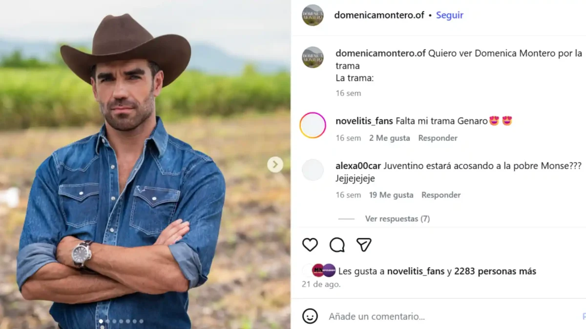 Domenica Montero actores y personajes