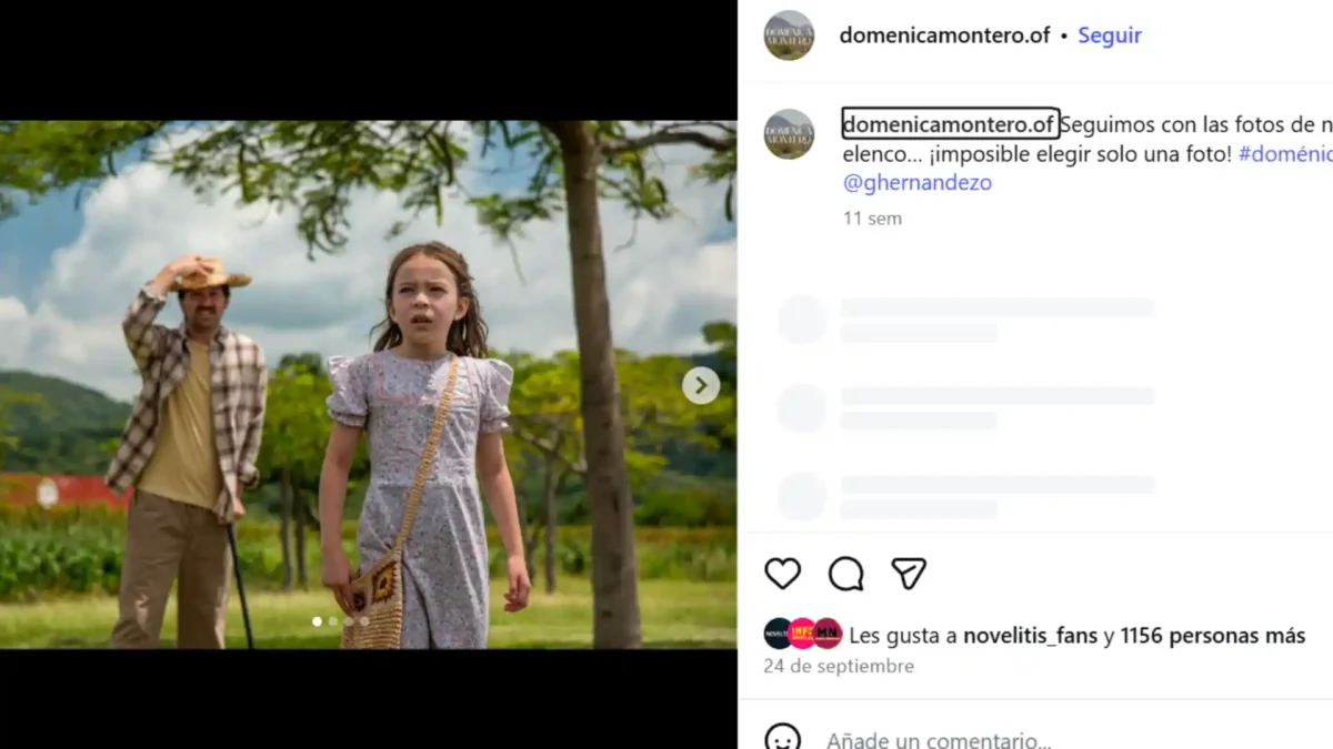 Domenica Montero actores y personajes