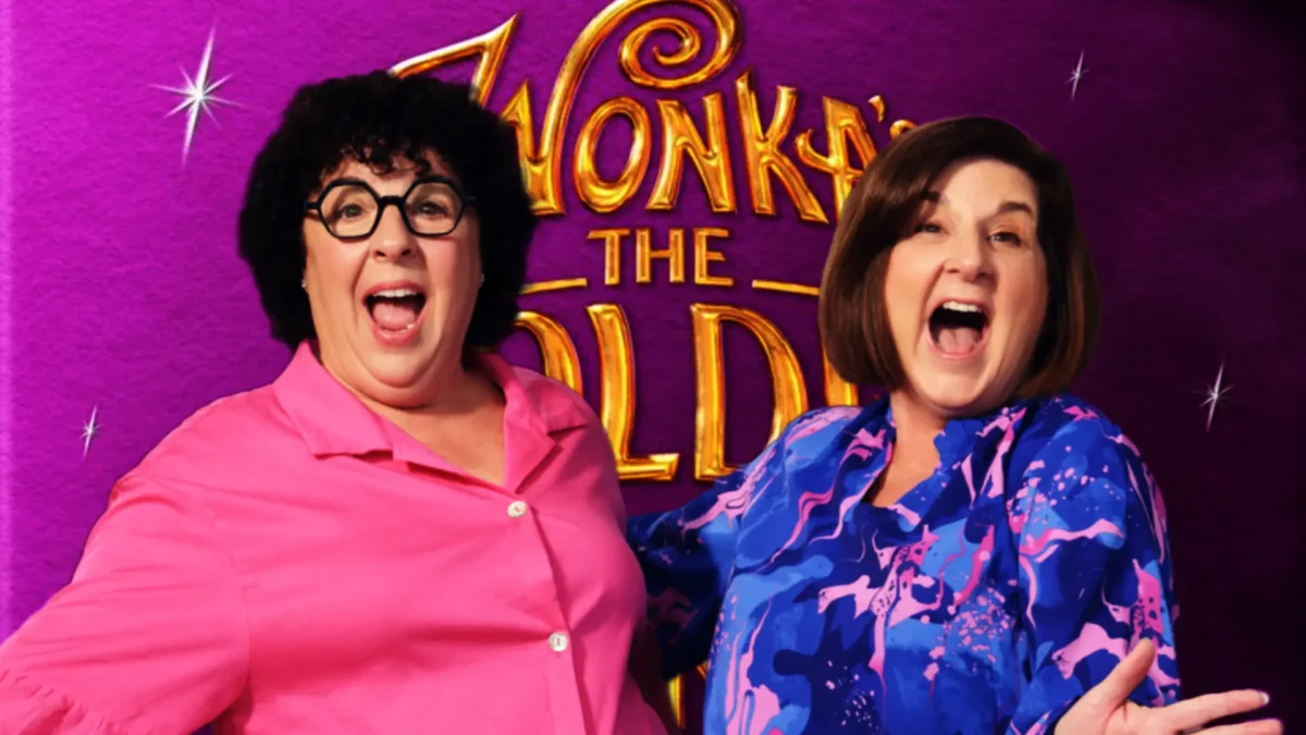 ¿Quiénes son los participantes de ‘Wonka: El boleto dorado’? 1 Marcy y JoAnne en 'Wonka: El boleto dorado': quiénes son